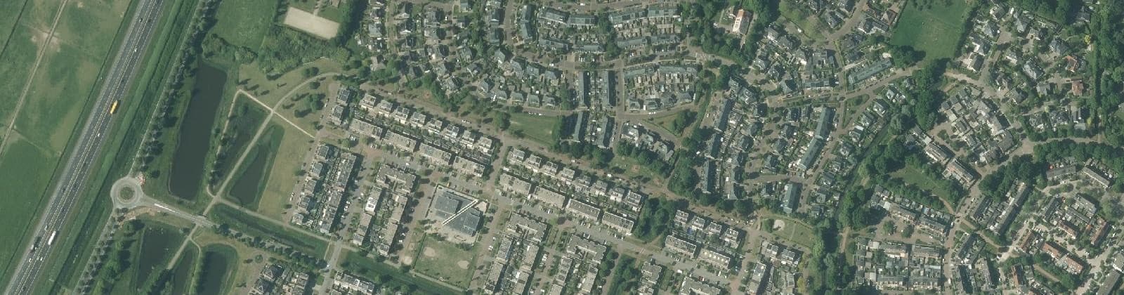 Luchtfoto van Groot Corlaer