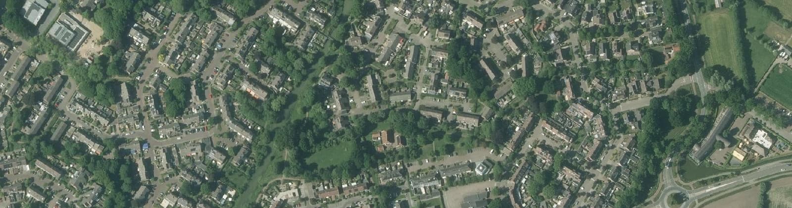 Luchtfoto van Strijland-oost