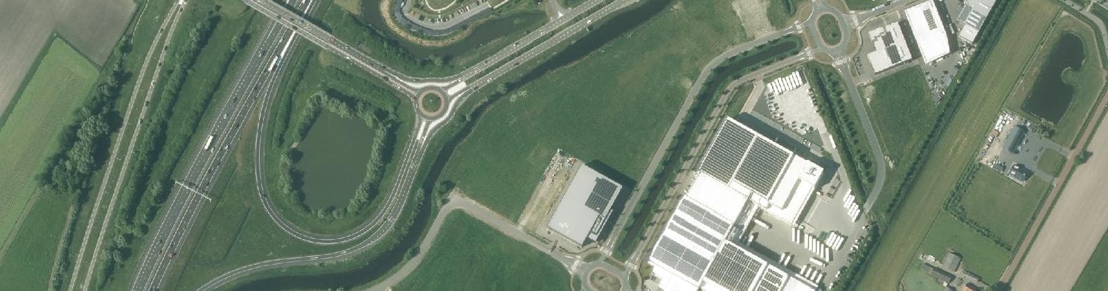 Luchtfoto van De Flier/Arkerpoort