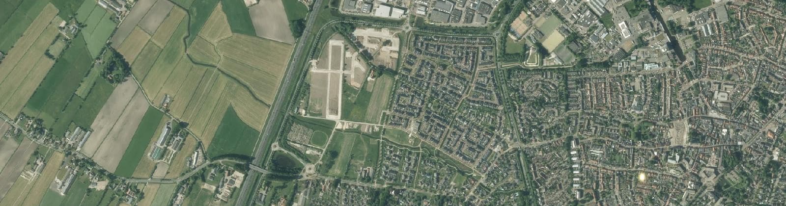 Luchtfoto van Doornsteeg