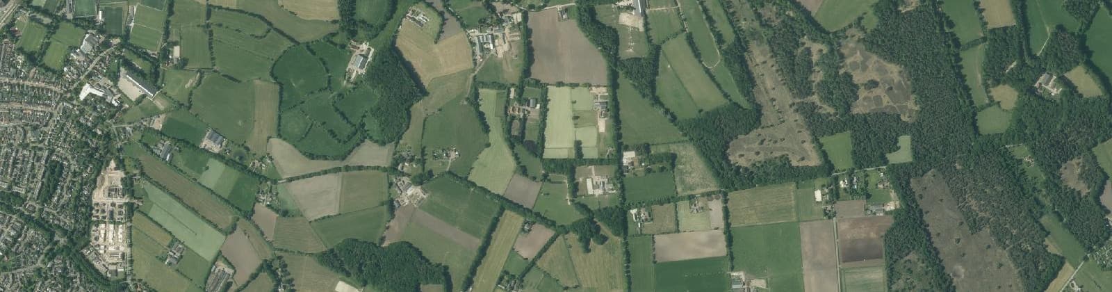 Luchtfoto van Kruishaar