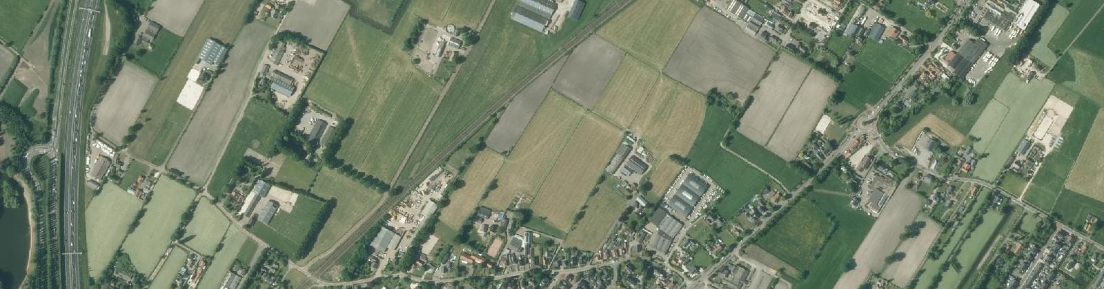 Luchtfoto van Holkerveen