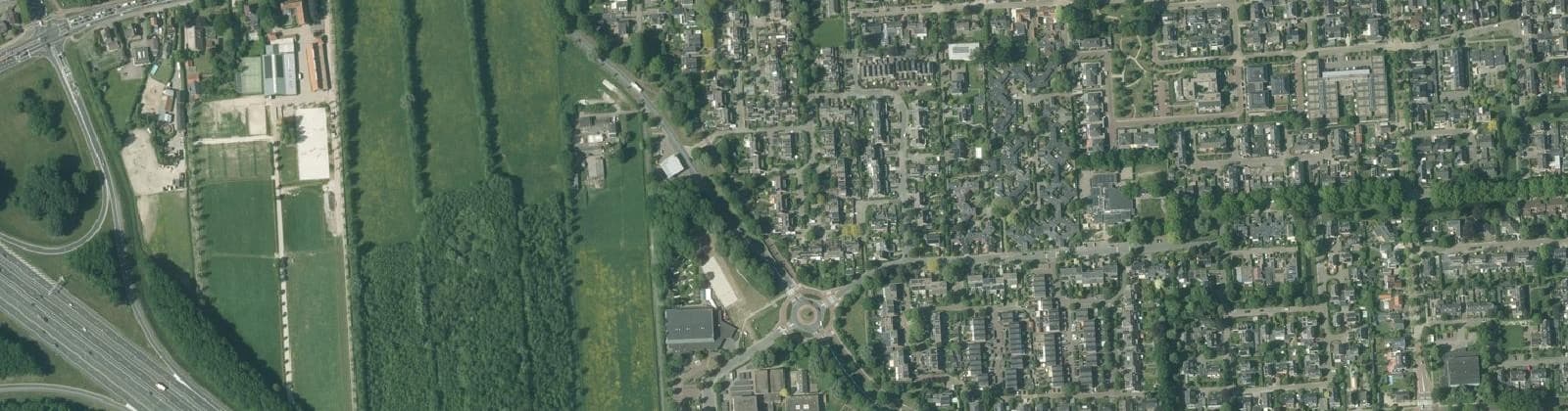 Luchtfoto van Hoevelaken-Overhorst