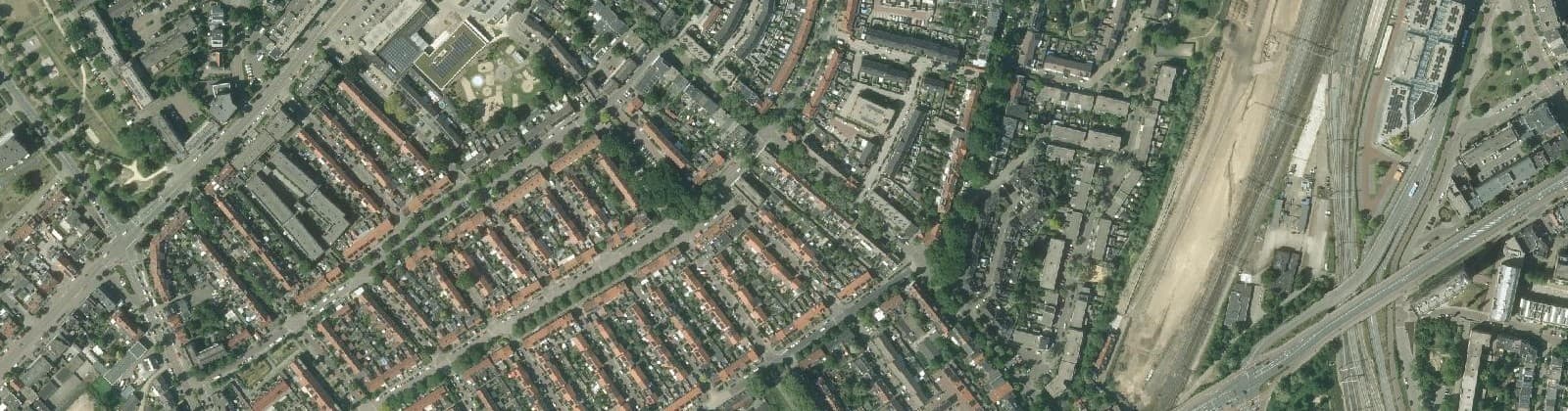 Luchtfoto van Wolfskuil