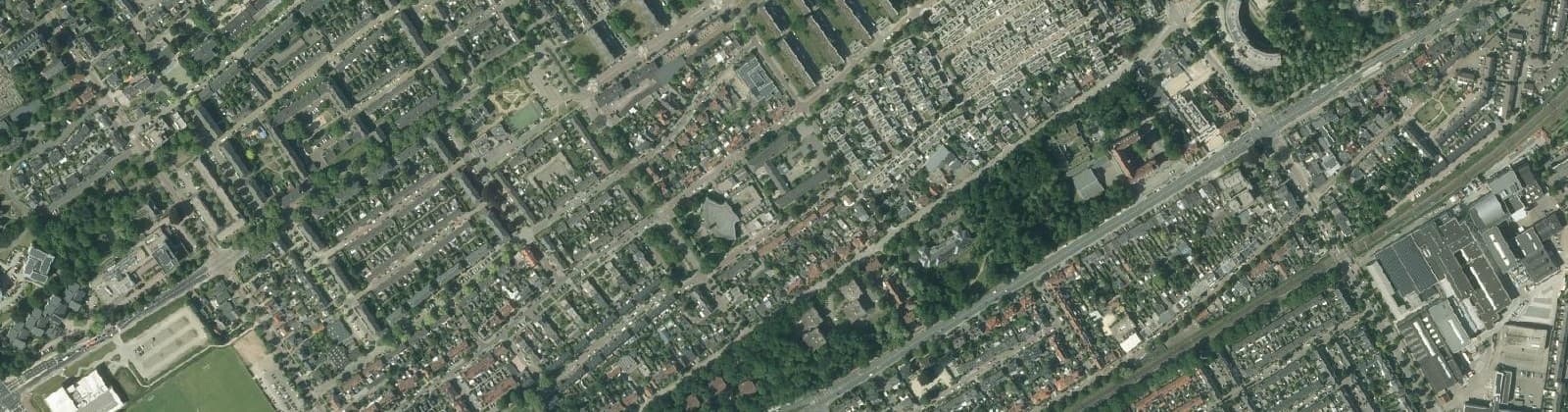 Luchtfoto van Heseveld