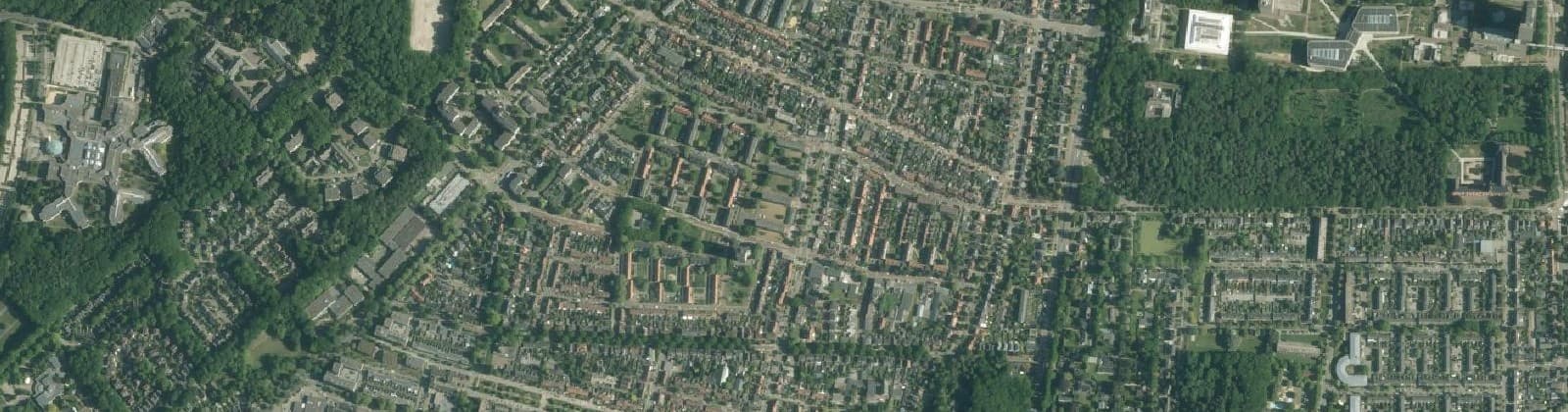 Luchtfoto van Hatertse Hei
