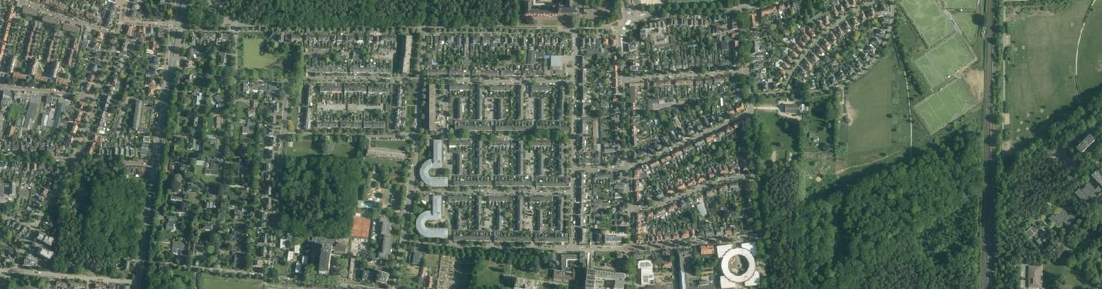 Luchtfoto van Brakkenstein