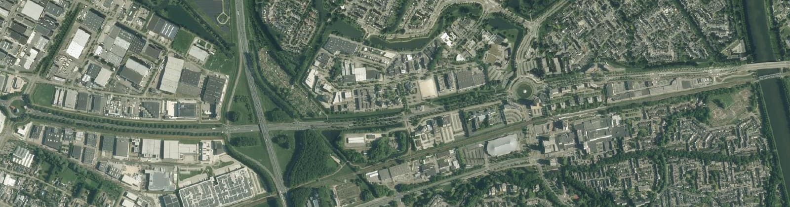 Luchtfoto van Kerkenbos