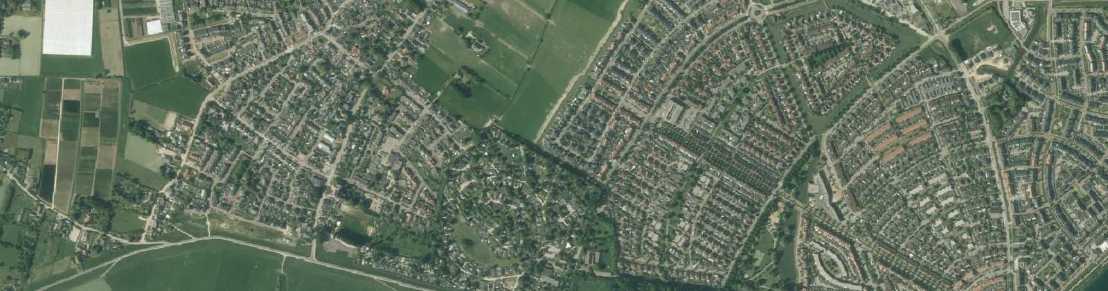 Luchtfoto van Oosterhout