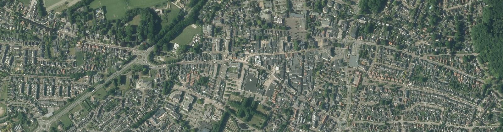 Luchtfoto van Putten-Centrum