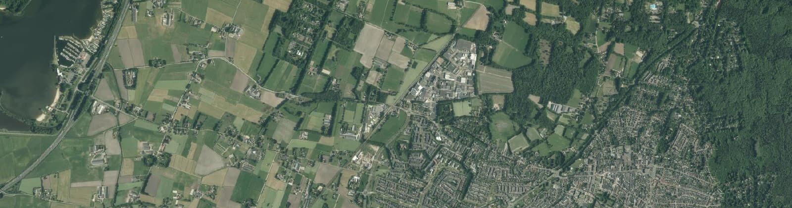Luchtfoto van Verspr.h. Norden, Bijsteren en Hoef