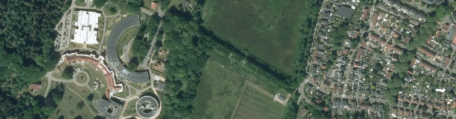 Luchtfoto van Grunsfoort