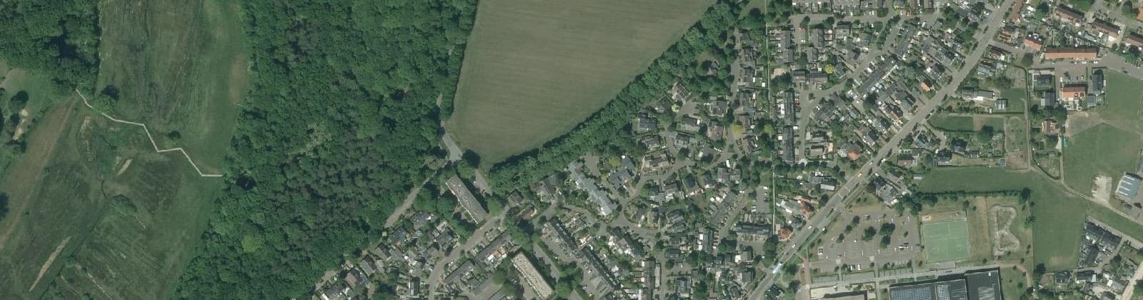 Luchtfoto van Hogenkamp