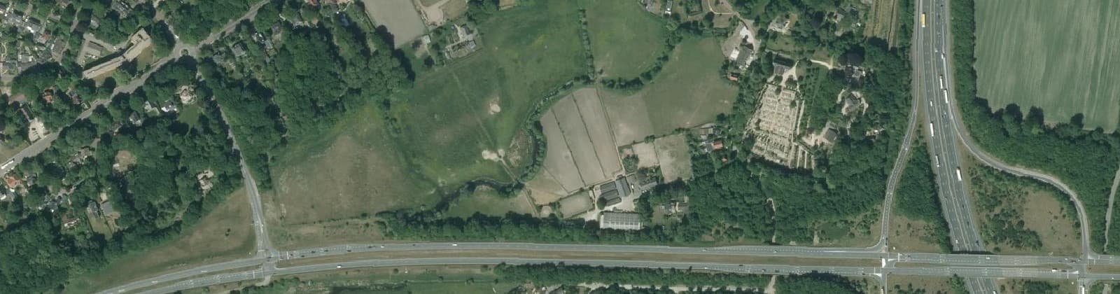 Luchtfoto van Vosdal