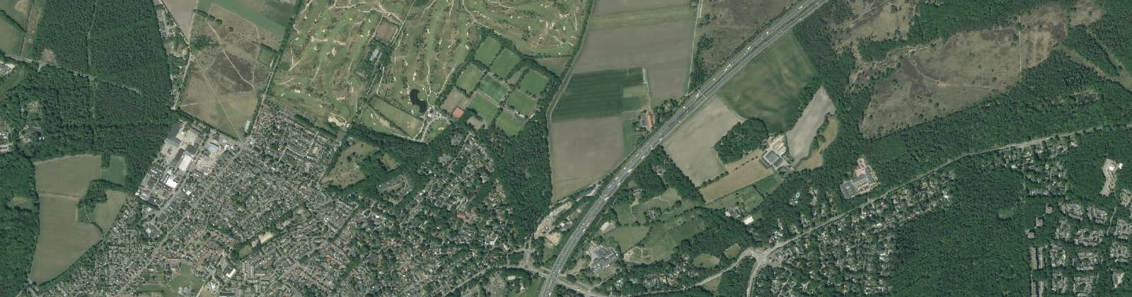 Luchtfoto van Wilhelminapark