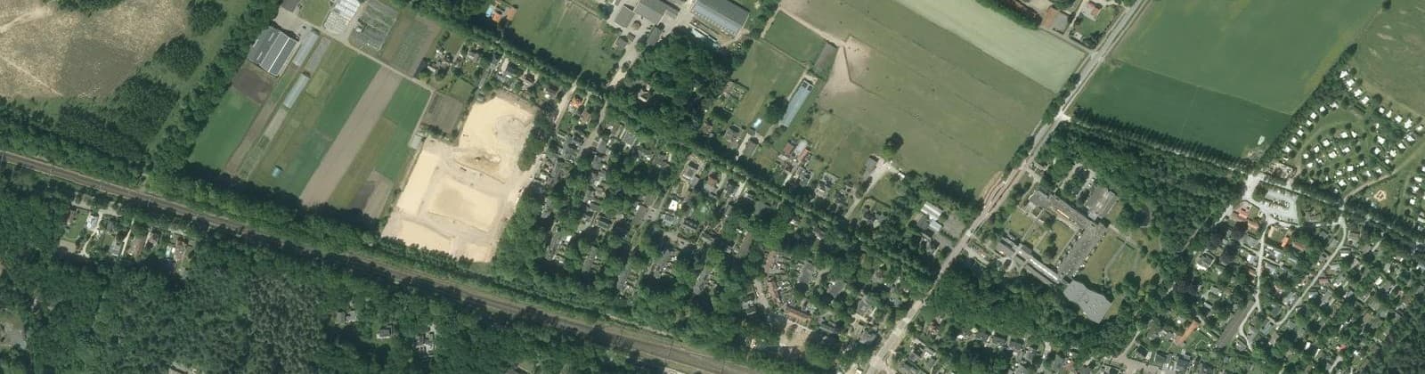 Luchtfoto van Duitsekampweg