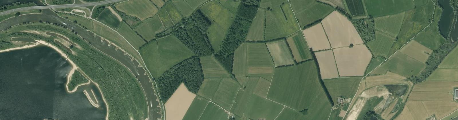Luchtfoto van Verspr.h. Havikerwaard en Middachten