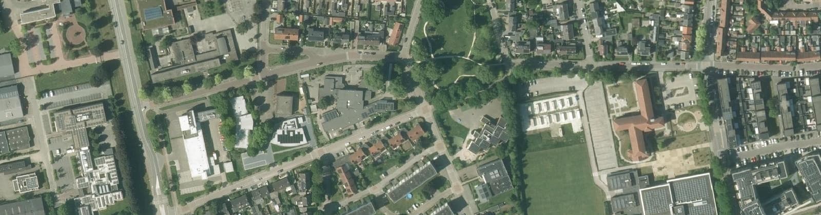 Luchtfoto van Burgemeesterswijk