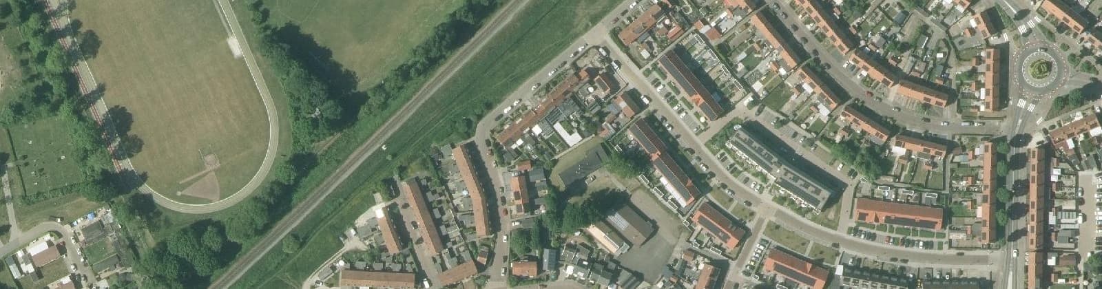 Luchtfoto van De Lok