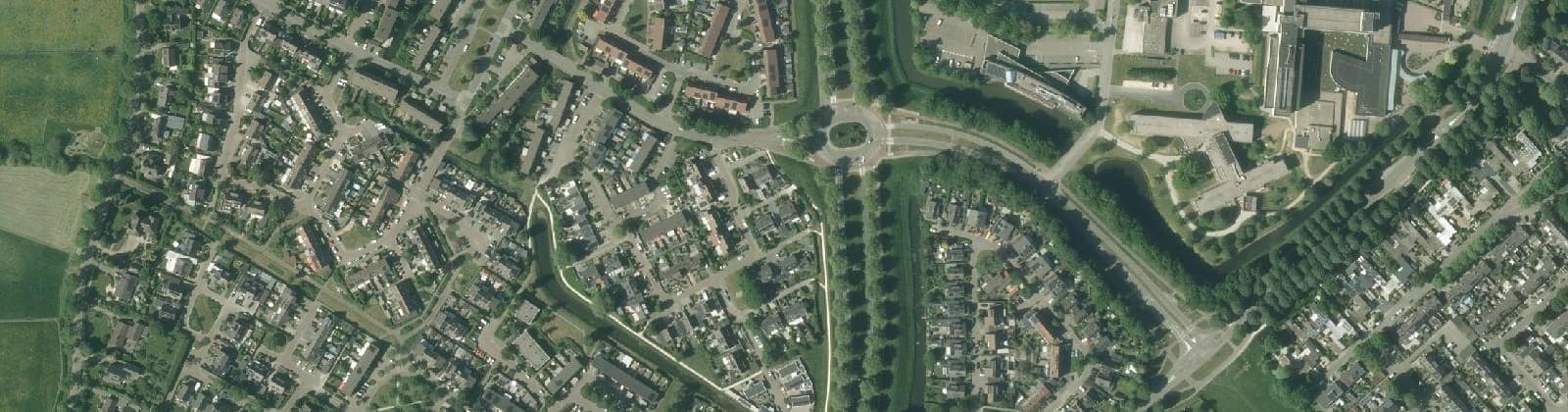 Luchtfoto van Rauwenhof