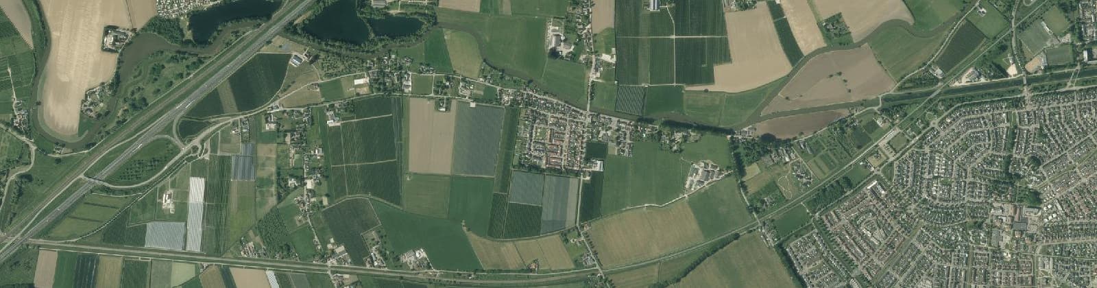Luchtfoto van Wadenoijen