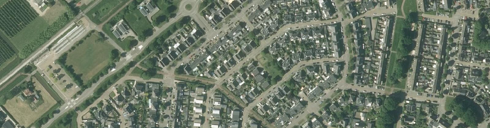Luchtfoto van Passewaaij-Noord-West