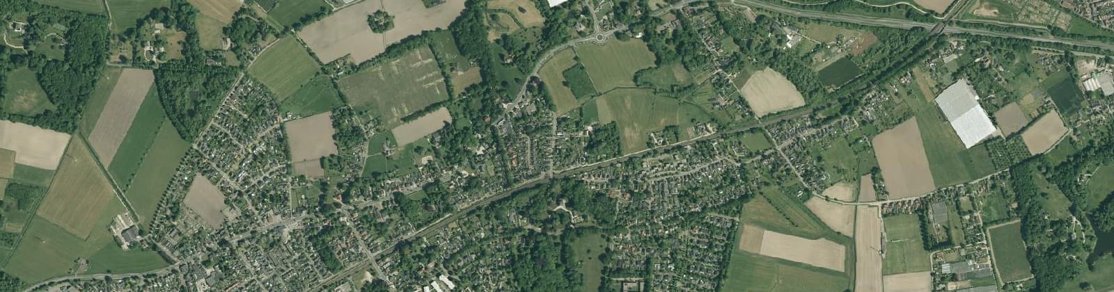 Luchtfoto van Twello Noord