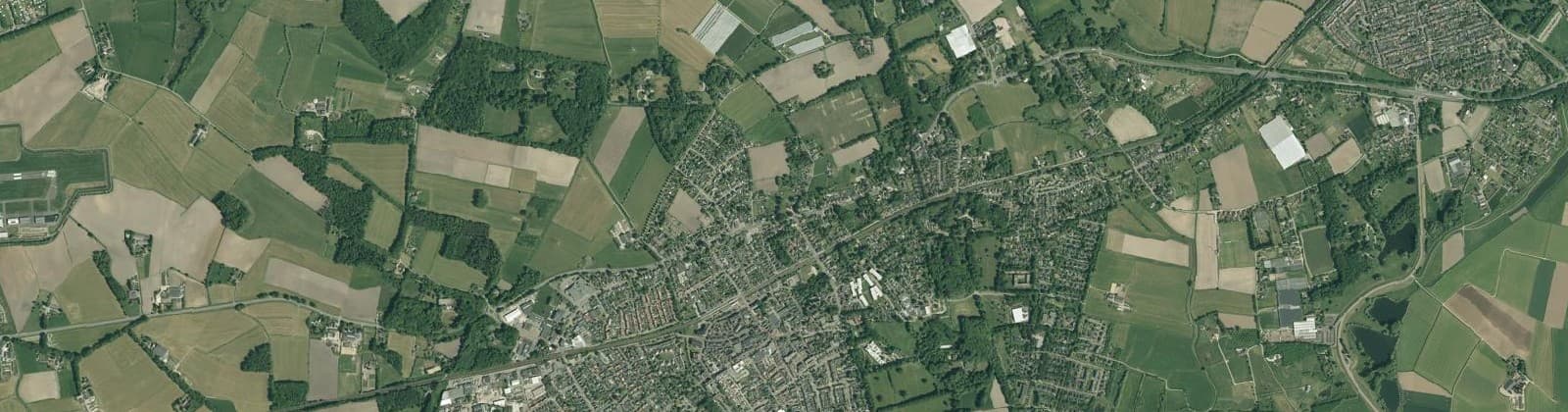 Luchtfoto van Twello Buitengebied
