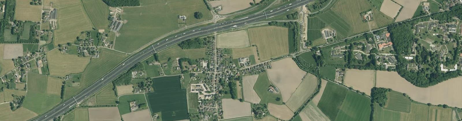 Luchtfoto van Posterenk Buitengebied