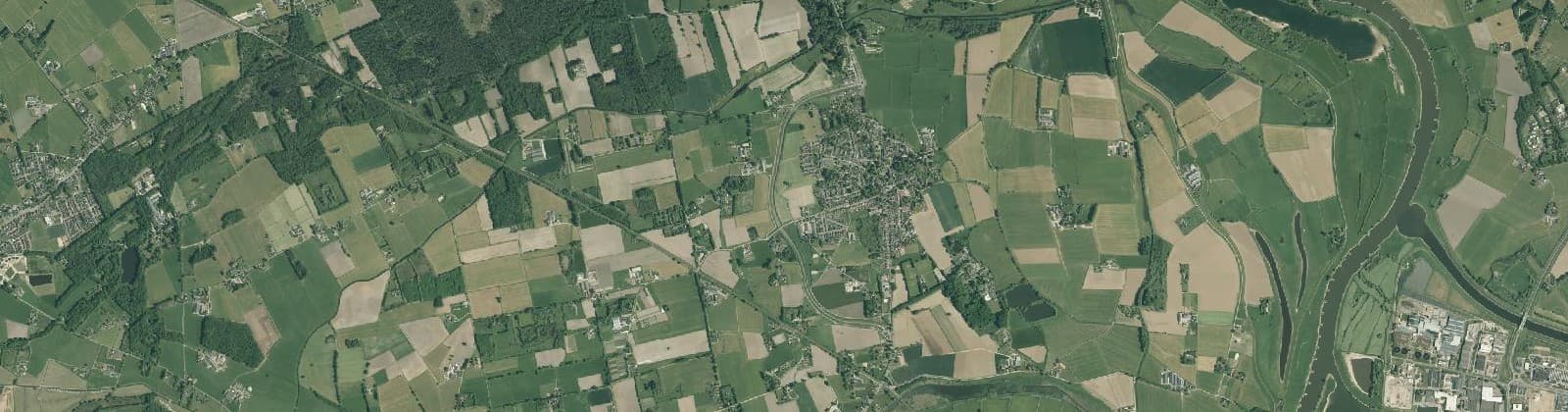 Luchtfoto van Voorst Buitengebied