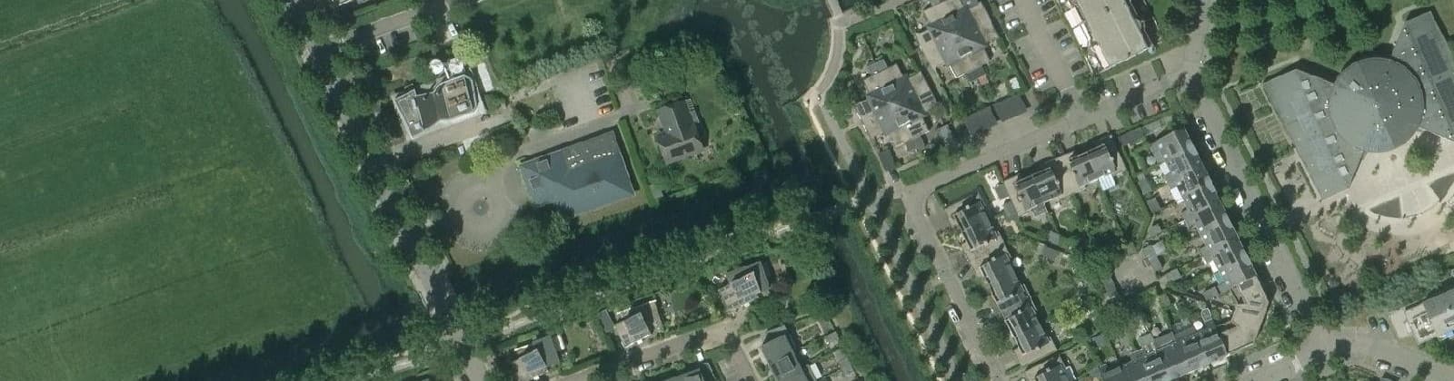 Luchtfoto van Rietveldbuurt