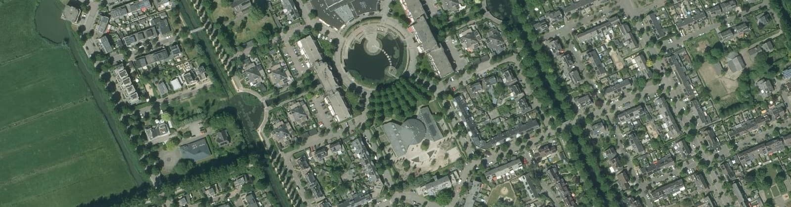 Luchtfoto van De Hooilanden