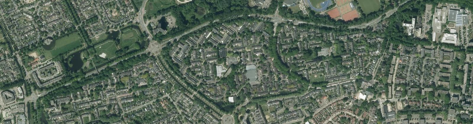 Luchtfoto van Tarthorst