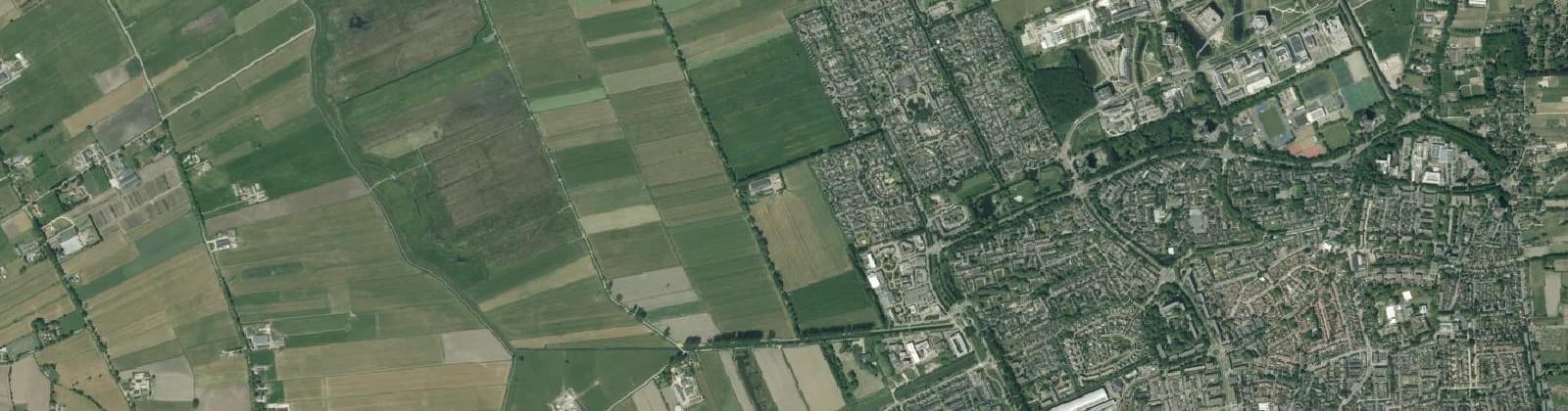 Luchtfoto van Het Binnenveld