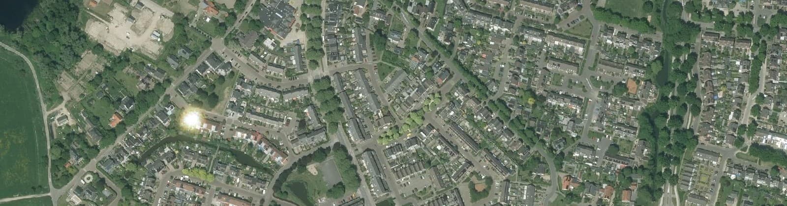Luchtfoto van Westervoort-Lange Maat en Hoogeind