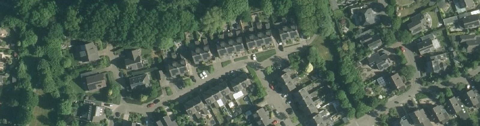 Luchtfoto van Zesakkers