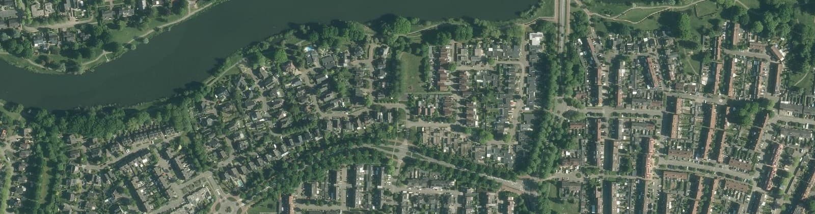 Luchtfoto van De Weertjes