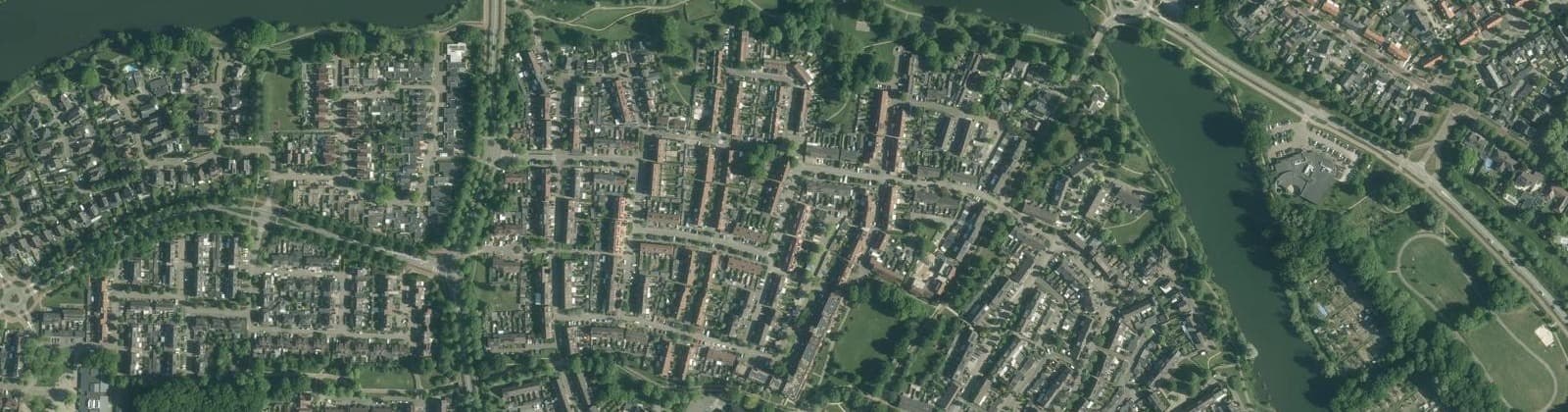 Luchtfoto van Diepvoorde