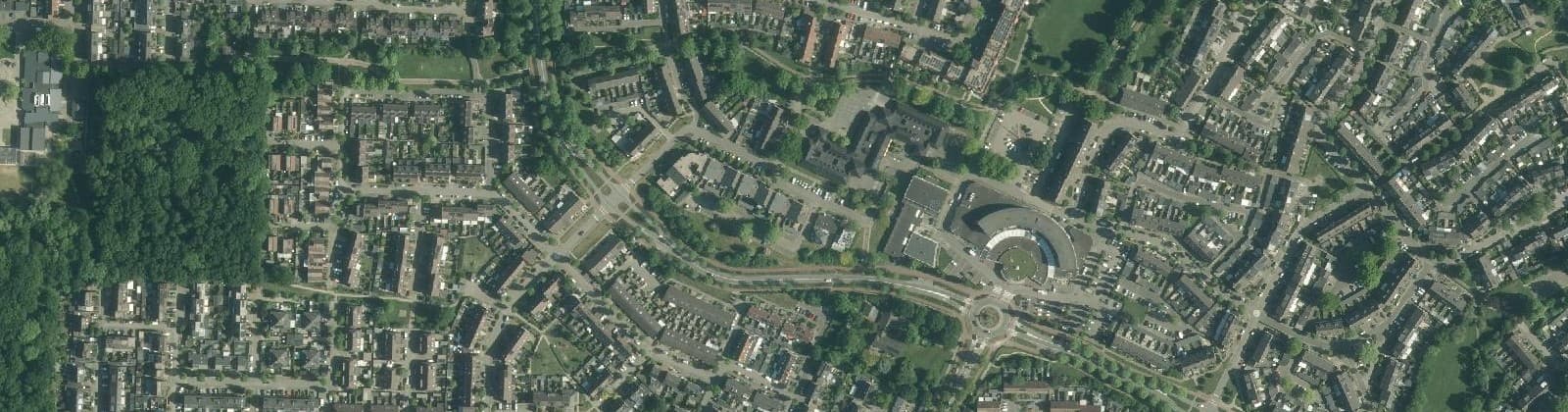 Luchtfoto van Huissteden-Zuiderpoort