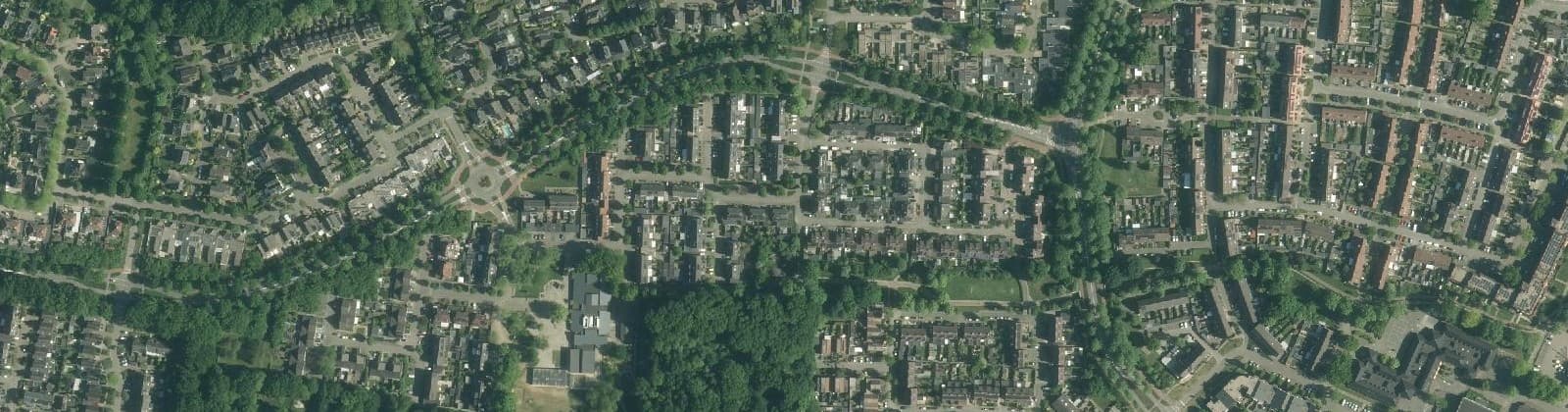 Luchtfoto van Kronenland