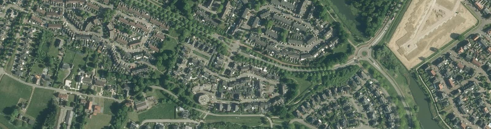 Luchtfoto van De Geer