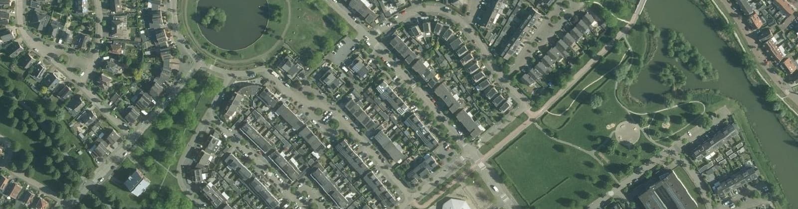 Luchtfoto van Diemewei