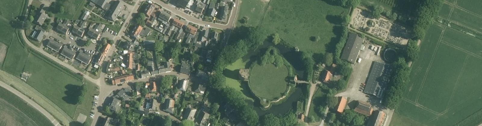 Luchtfoto van Batenburg