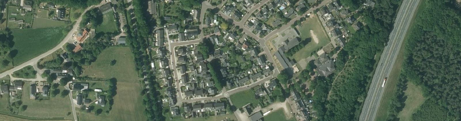 Luchtfoto van Hernen