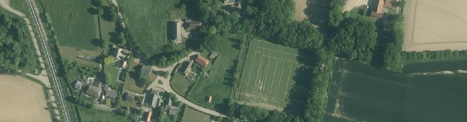 Luchtfoto van Leur