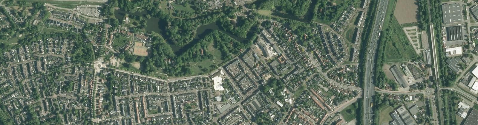 Luchtfoto van Zaltbommel Vergt en omgeving