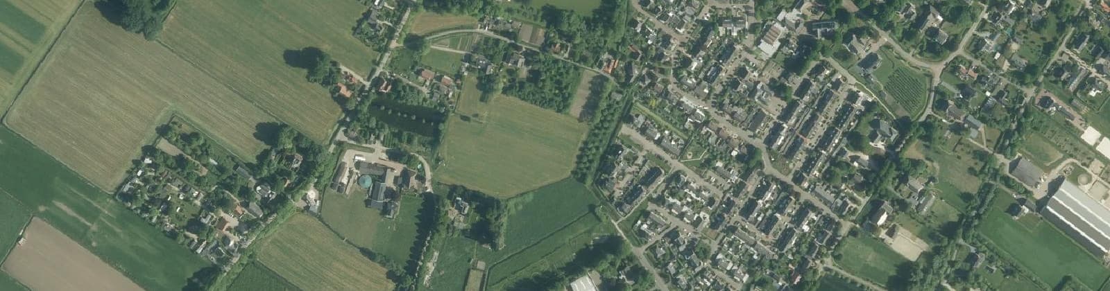 Luchtfoto van Bruchem