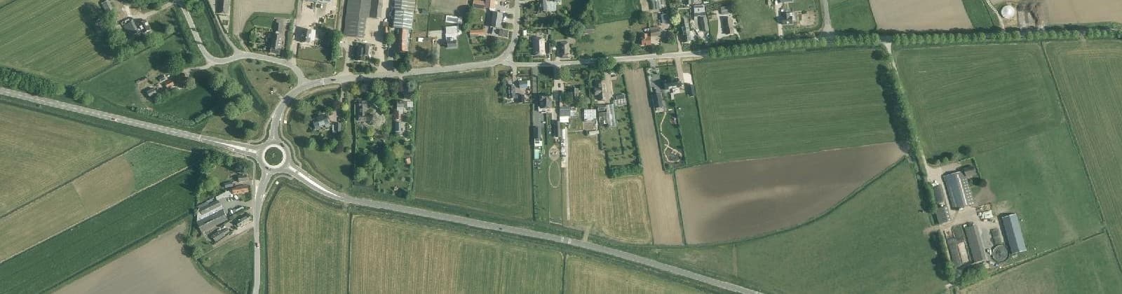 Luchtfoto van Beneden-Delwijnen
