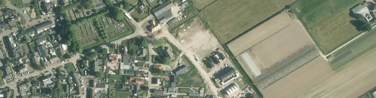Luchtfoto van Nederhemert-Noordzijde