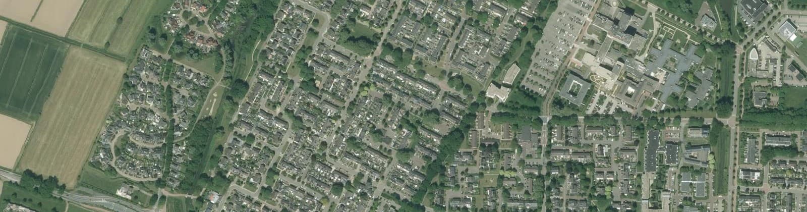 Luchtfoto van Stegeslag